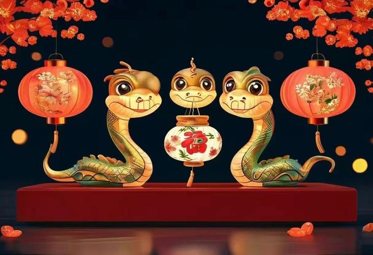自贡彩灯耀蛇年 2025春节花灯工艺美术设计的流光溢彩